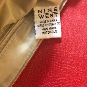 Small Red Nine West Bag.